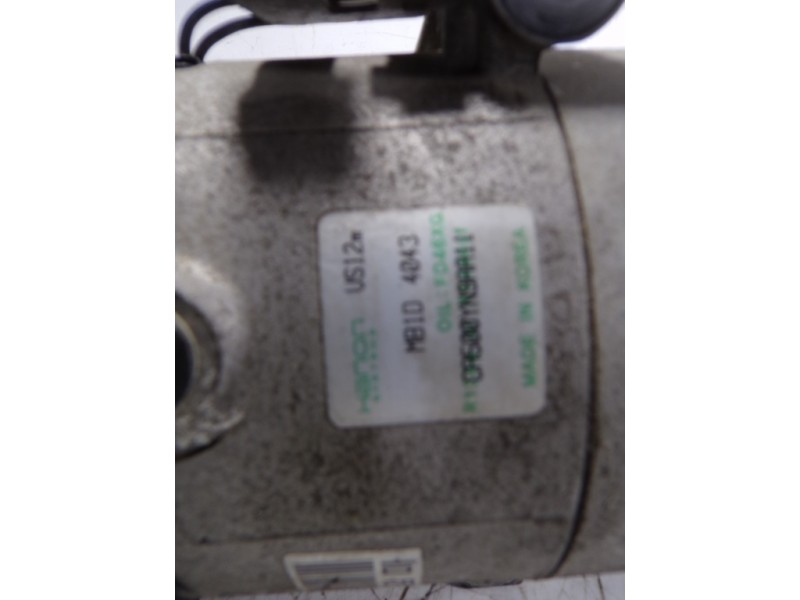 Recambio de compresor aire acondicionado para kia venga 1.6 cat referencia OEM IAM 977012K001 CA500YN9AA11 CA500YN9AA11