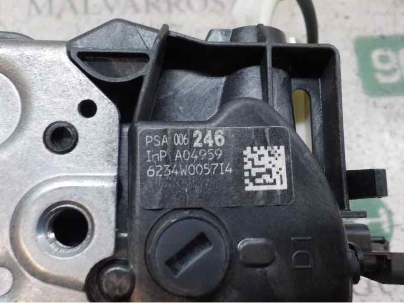 Recambio de cerradura puerta delantera derecha para citroën c3 1.2 12v vti referencia OEM IAM 9800624680  