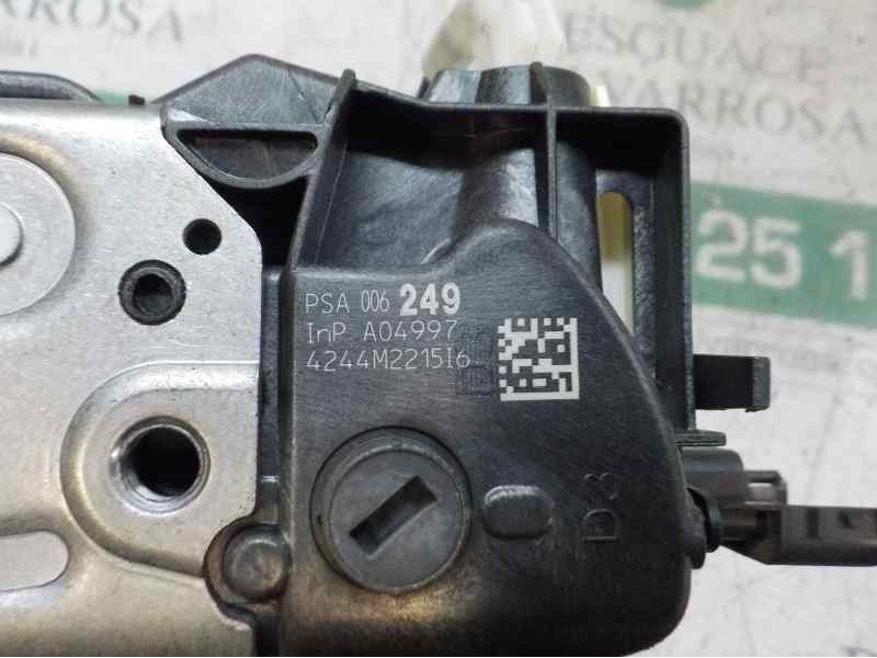 Recambio de cerradura puerta trasera derecha para citroën c3 1.2 12v vti referencia OEM IAM 9800624980  