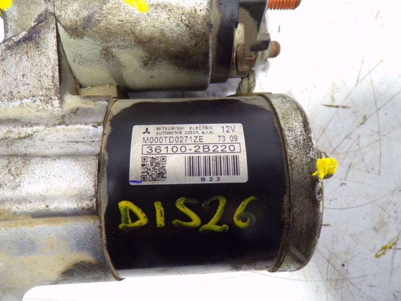 Recambio de motor arranque para kia venga 1.6 cat referencia OEM IAM 361002B220 361002B220 M000TD0271ZE