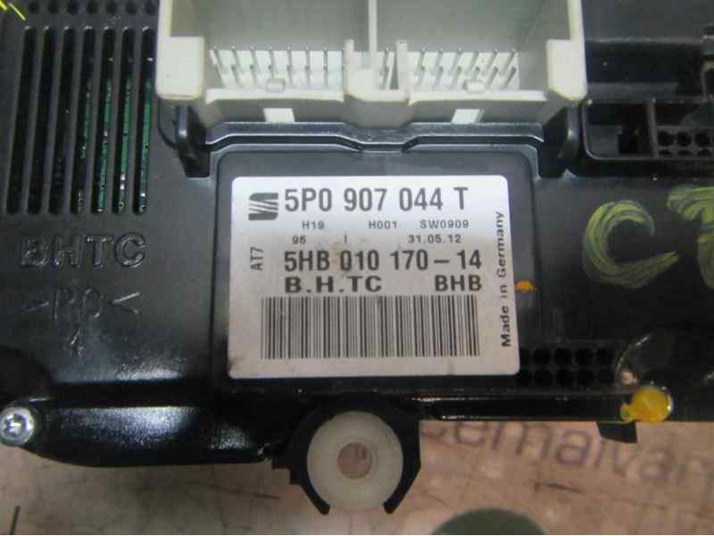 Recambio de mando climatizador para seat leon (1p1) 2.0 tdi referencia OEM IAM 5P0907044TAT7 5P0907044T 