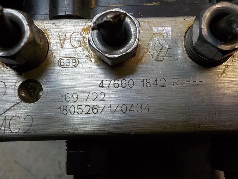 Recambio de abs para renault clio iv societé referencia OEM IAM 476607694R 476601842R 