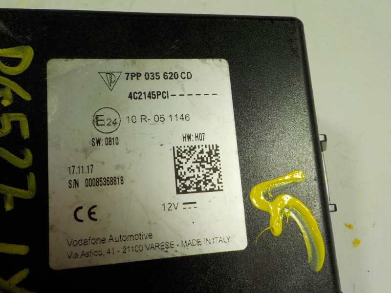 Recambio de modulo electronico para porsche 718 cayman (typ 982) s referencia OEM IAM 9A763762001 7PP035620CD 