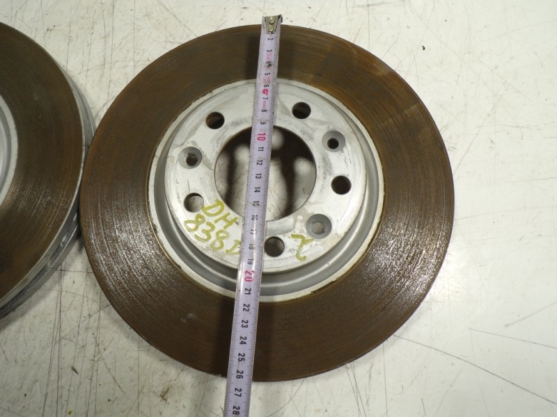 Recambio de disco freno delantero para toyota proace city 1.2 12v referencia OEM IAM   