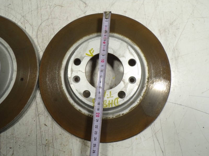 Recambio de disco freno trasero para toyota proace city 1.2 12v referencia OEM IAM   