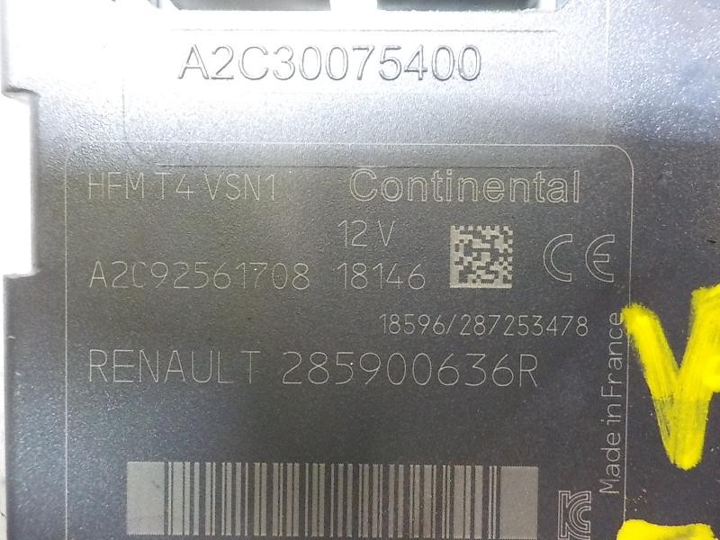 Recambio de modulo electronico para renault clio iv societé referencia OEM IAM 285900636R 285900636R A2C92561708