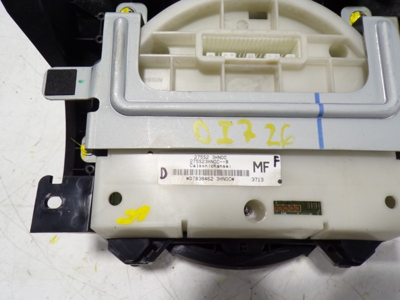 Recambio de mando climatizador para nissan micra (k13) 1.2 cat referencia OEM IAM 275003HP0C 275S23HN0C 