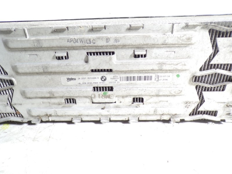 Recambio de intercooler para bmw serie 3 touring (f31) 2.0 turbodiesel referencia OEM IAM 17517600532 7600532 
