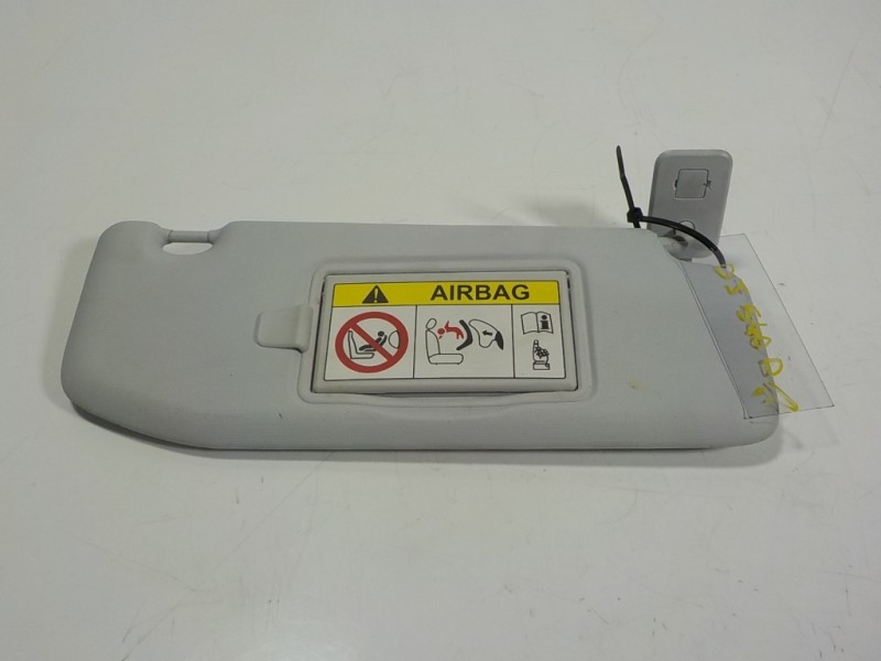 Recambio de parasol derecho para peugeot 208 1.6 blue-hdi fap referencia OEM IAM 16125932PR  