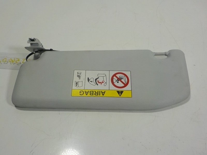 Recambio de parasol derecho para peugeot 208 1.6 blue-hdi fap referencia OEM IAM 16125932PR  