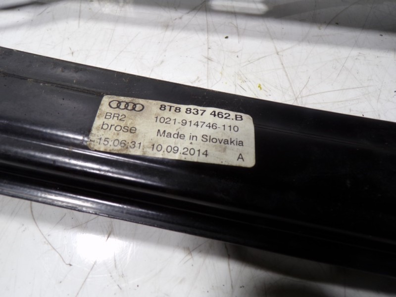 Recambio de elevalunas delantero derecho para audi a5 sportback (f5a) sport referencia OEM IAM 8T8837462B 8T8837462B 