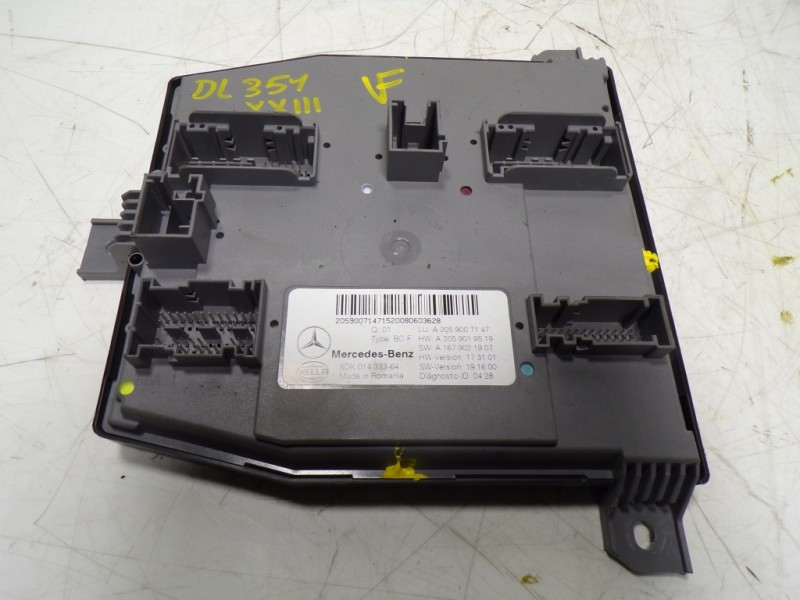 Recambio de modulo electronico para mercedes-benz clase glc (w253) 2.0 cgi cat referencia OEM IAM  A2059007147 