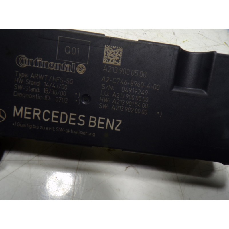 Recambio de modulo electronico para mercedes-benz clase glc (w253) 2.0 cgi cat referencia OEM IAM A2139000500 A2139000500 