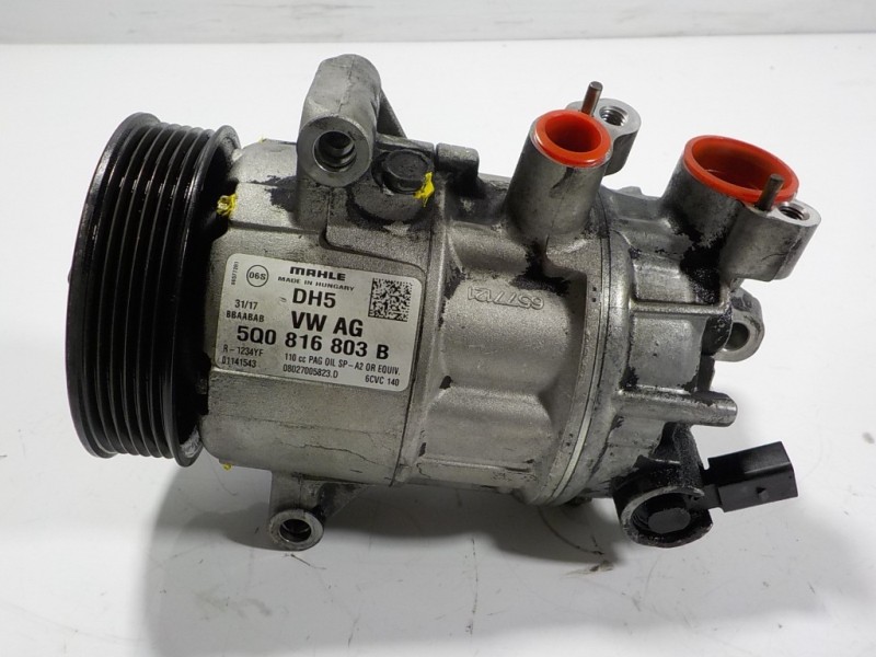 Recambio de compresor aire acondicionado para skoda rapid 1.6 tdi dpf referencia OEM IAM 5Q0816803D 5Q0816803B 
