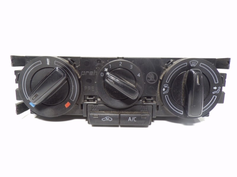 Recambio de mando calefaccion / aire acondicionado para skoda rapid 1.6 tdi dpf referencia OEM IAM 5JA820045C9B9 5JA820045C 