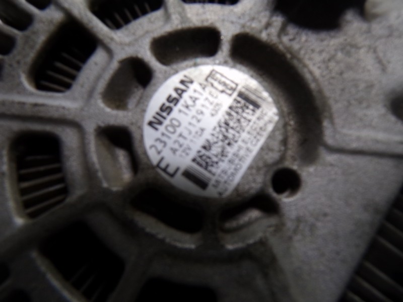 Recambio de alternador para nissan juke (f15) 1.6 16v cat referencia OEM IAM 231001KA1A 231001KA1A A2TJ1291ZE