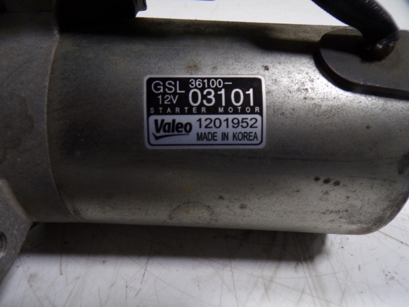 Recambio de motor arranque para hyundai i20 1.2 16v cat referencia OEM IAM 3610003101 3610003101 