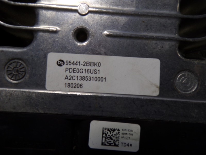 Recambio de centralita motor uce para kia niro drive plug-in hybrid referencia OEM IAM 954412BBK0 954412BBK0 