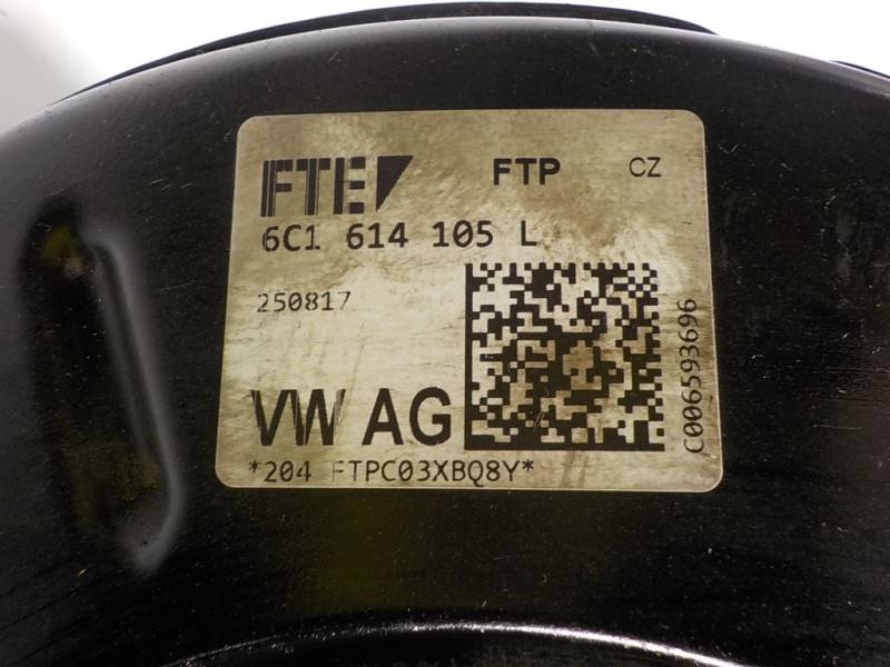 Recambio de servofreno para skoda rapid 1.6 tdi dpf referencia OEM IAM 6C1614106E 6C1614105L 250817