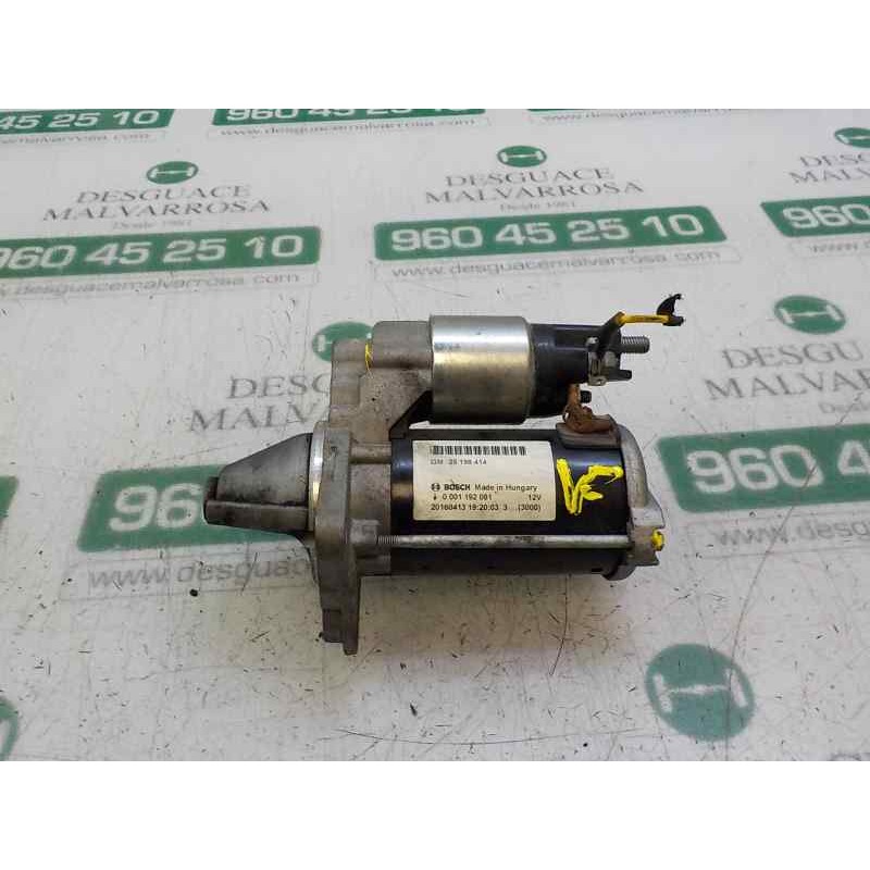 Recambio de motor arranque para opel corsa e 1.4 referencia OEM IAM  25198414 