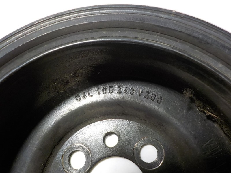 Recambio de polea cigueñal para skoda rapid 1.6 tdi dpf referencia OEM IAM 03G105243 04L105243V200 