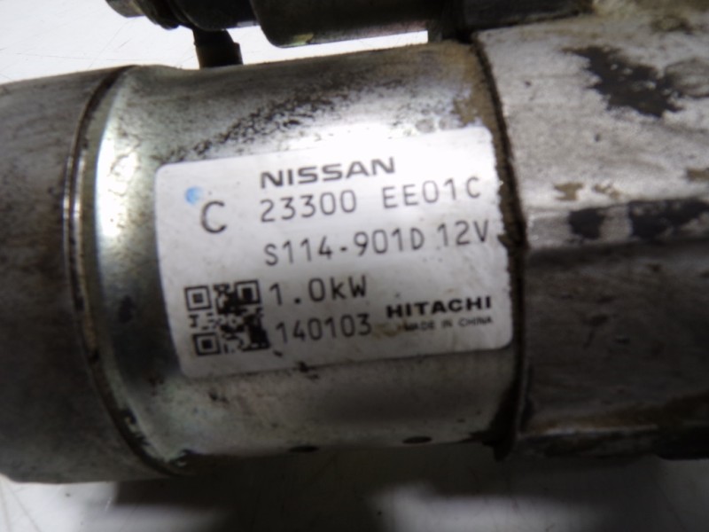 Recambio de motor arranque para nissan juke (f15) 1.6 16v cat referencia OEM IAM 23300EE01C 23300EE01C 