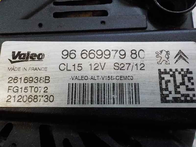 Recambio de alternador para peugeot 308 referencia OEM IAM   