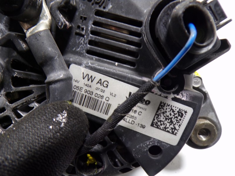 Recambio de alternador para seat arona fr go referencia OEM IAM 05E903026Q 05E903026Q 