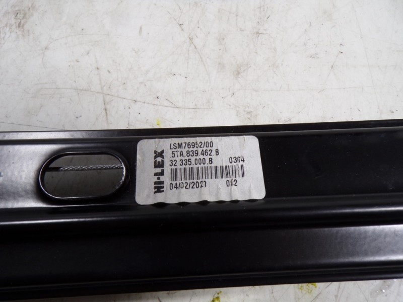 Recambio de elevalunas trasero derecho para volkswagen touran (5t1) advance bmt referencia OEM IAM 5TA839462B 5TA839462B 