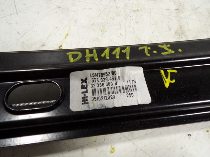 Recambio de elevalunas trasero izquierdo para volkswagen touran (5t1) advance bmt referencia OEM IAM 5TA839461B 5TA839461B 