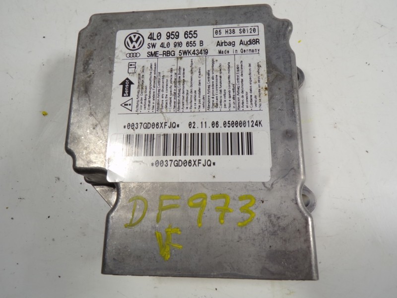 Recambio de centralita airbag para audi q7 (4l) 3.0 v6 24v tdi referencia OEM IAM 4L0910655B004 4L0959655 