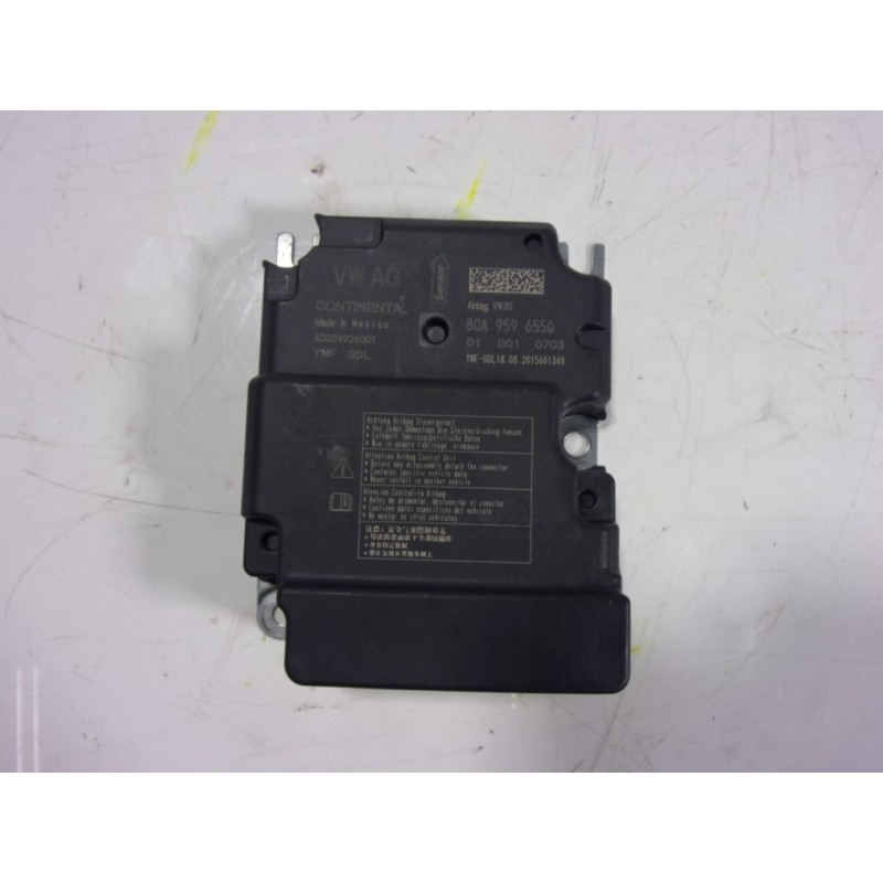 Recambio de centralita airbag para audi q5 (fyb) 2.0 16v tdi referencia OEM IAM 80A959655Q 80A959655Q A3C04926001