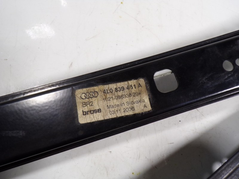 Recambio de elevalunas trasero izquierdo para audi q7 (4l) 3.0 v6 24v tdi referencia OEM IAM 4L0839461A 4L0839461A 