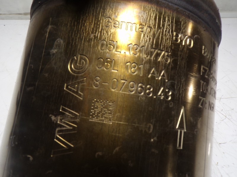 Recambio de filtro de particulas para audi q5 (fyb) 2.0 16v tdi referencia OEM IAM 05L131765R 05L131775 80796843