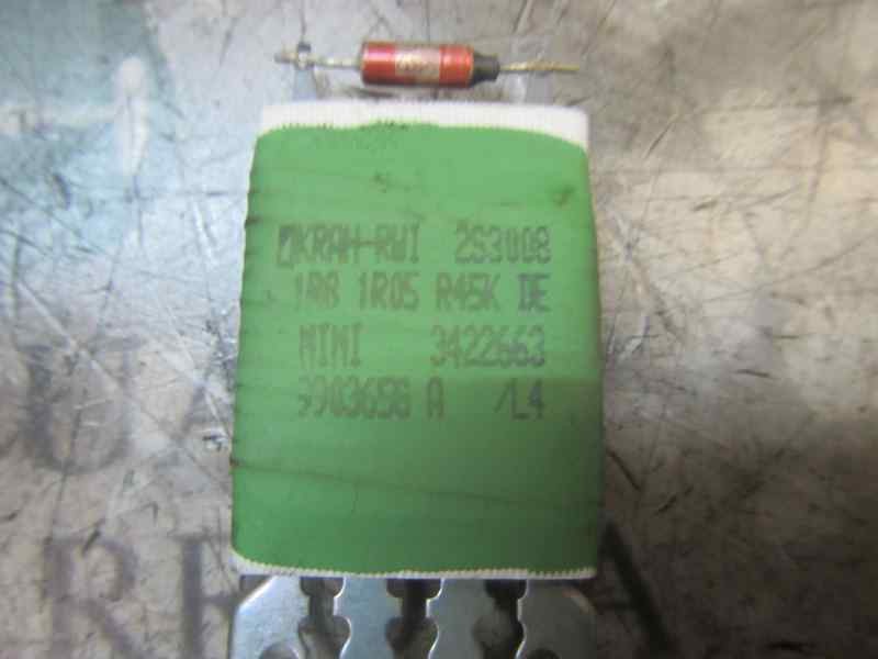 Recambio de resistencia calefaccion para mini mini (r56) 1.4 16v cat referencia OEM IAM 64113422663 1R81R05R45KDE 1R81R05R45KDE