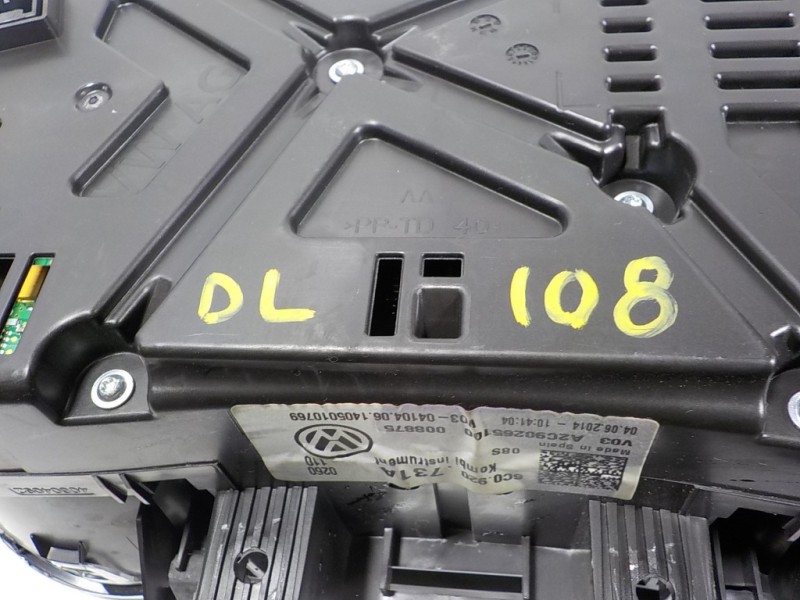 Recambio de cuadro instrumentos para volkswagen polo (6c1) 1.4 tdi referencia OEM IAM  6C0920731A 