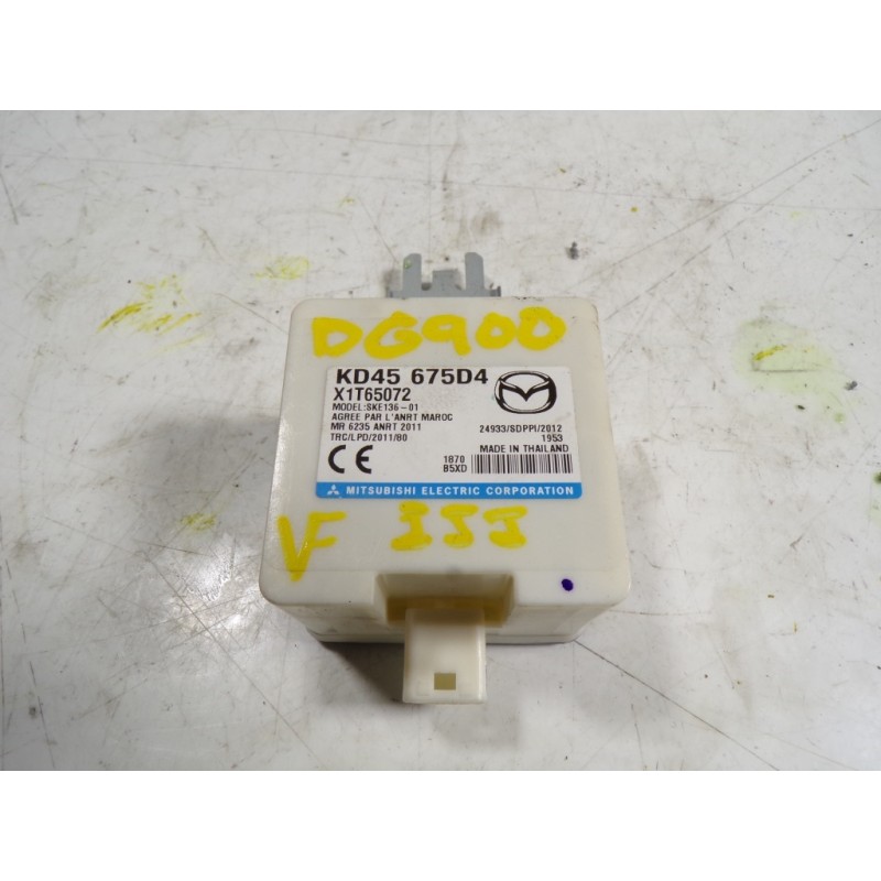 Recambio de modulo electronico para mazda 3 lim. () 1.5 diesel cat referencia OEM IAM KD45675D4 KD45675D4 X1T65072