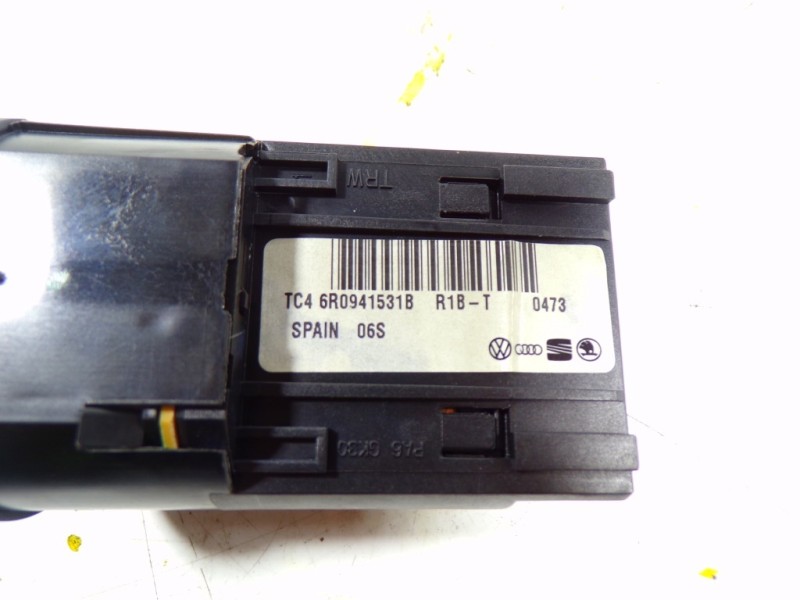 Recambio de mando luces para volkswagen polo (6r1) 1.6 tdi referencia OEM IAM 6R0941531BAPW 6R0941531B 