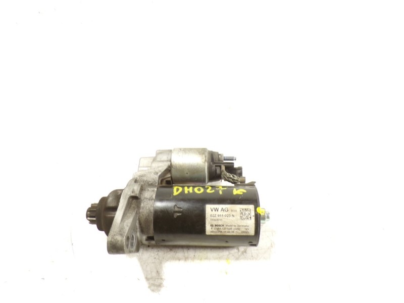 Recambio de motor arranque para volkswagen polo (6r1) 1.6 tdi referencia OEM IAM 02Z911023NX 02Z911023N 0001123028