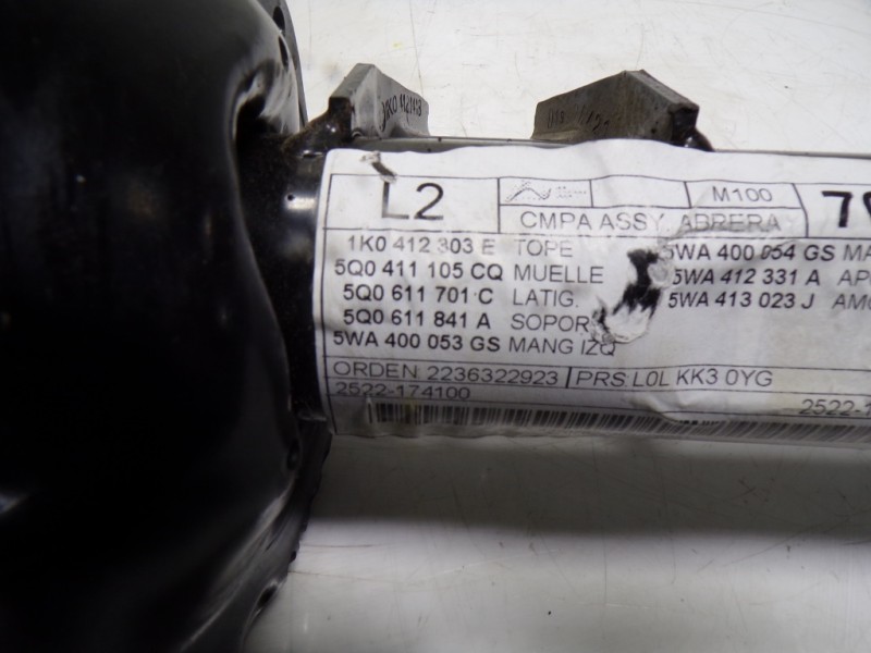 Recambio de amortiguador delantero derecho para seat leon sportstourer (kl8) fr referencia OEM IAM 5WA413023J 5WA413023J 