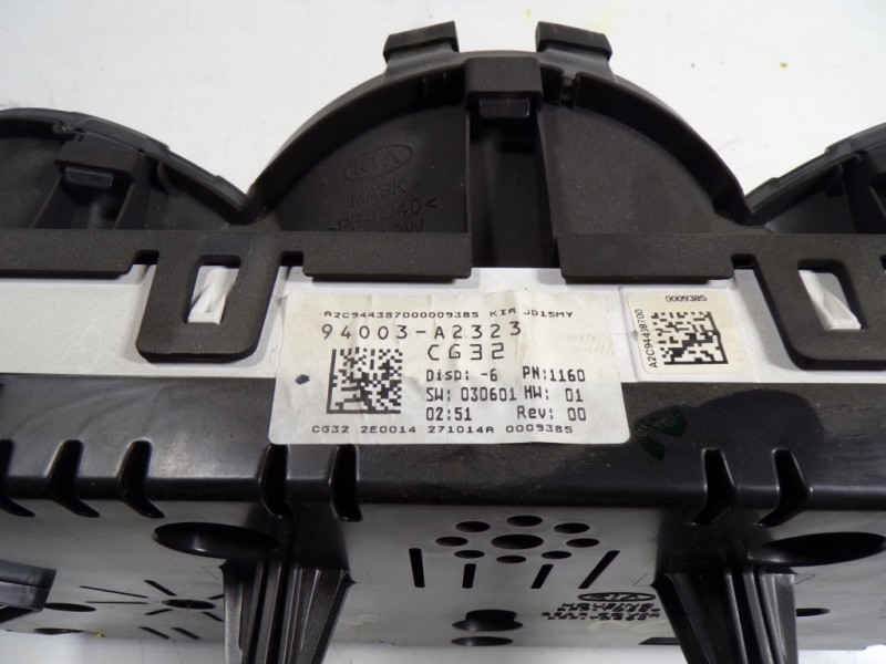 Recambio de cuadro instrumentos para kia cee´d 1.6 crdi cat referencia OEM IAM 94003A2323 94003A2323 
