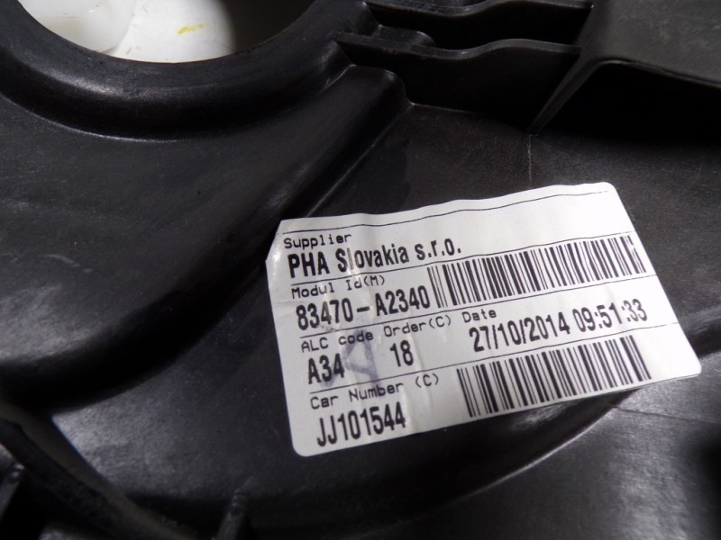 Recambio de elevalunas trasero izquierdo para kia cee´d 1.6 crdi cat referencia OEM IAM 83471A2010 83470A2340 