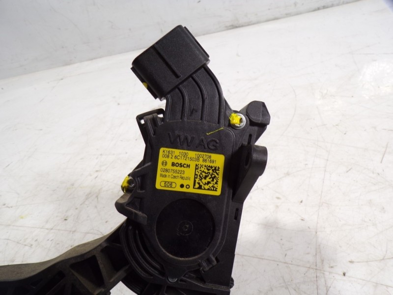 Recambio de potenciometro pedal para seat ibiza (6p1) 1.2 tsi referencia OEM IAM 6C1721503B 6C1721503B 