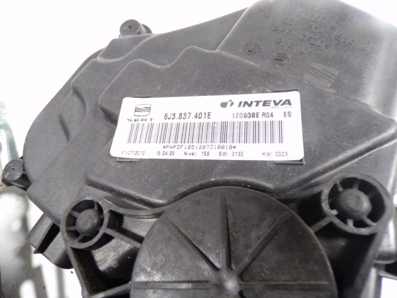Recambio de elevalunas delantero izquierdo para seat ibiza sc (6j1) 1.6 tdi referencia OEM IAM 6J3837461 6J3837401E 
