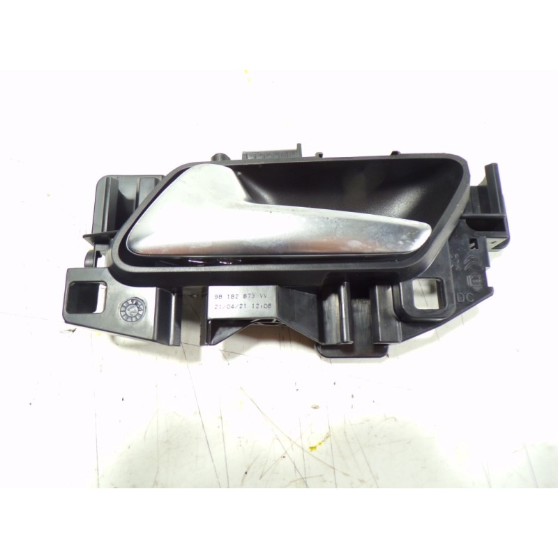 Recambio de maneta interior delantera izquierda para toyota proace city 1.2 12v referencia OEM IAM  98182873VV 