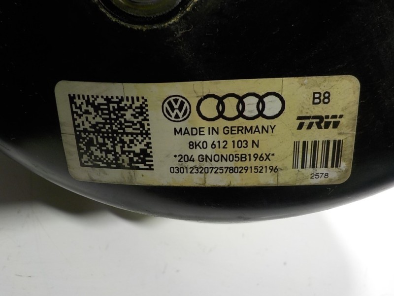 Recambio de servofreno para audi a4 ber. (b8) 2.0 16v tdi referencia OEM IAM 8K0612107D 8K0612103N 
