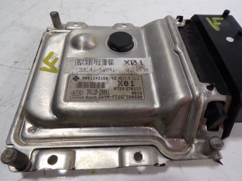 Recambio de centralita motor uce para kia venga 1.6 cat referencia OEM IAM 391182B001 391182B001 9001143150