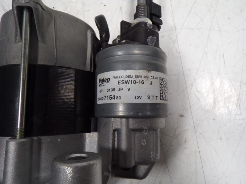 Recambio de motor arranque para toyota proace city 1.2 12v referencia OEM IAM  9812715480 