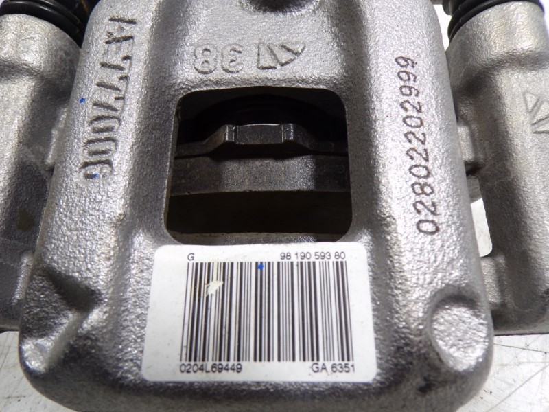 Recambio de pinza freno trasera izquierda para toyota proace city 1.2 12v referencia OEM IAM  9819059380 