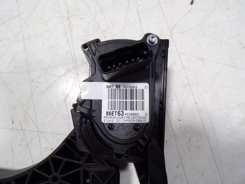 Recambio de potenciometro pedal para toyota proace city 1.2 12v referencia OEM IAM  9836042280 